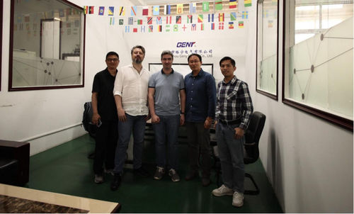 最新の企業ニュース ブルガリアからの顧客を歓迎します.ITC EnterPrice Ltd.はGeny工場を訪問し,製品に満足を表明しました.