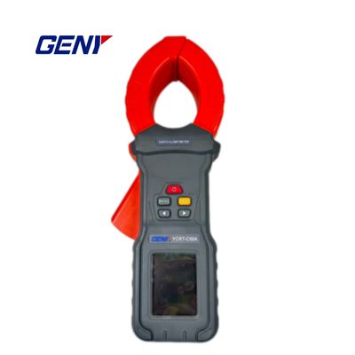 良い値段 YCRT-C50A Ground Resistance Tester with 2.4-inch Color LCD Screen Rechargeable 3.7V Lithium Battery and 68mm Clamp Jaw オンライン